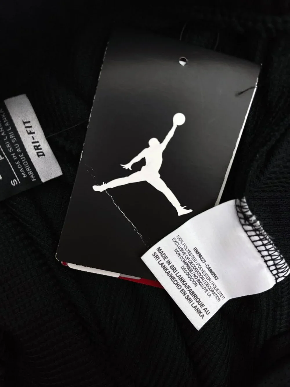 Air Jordan NEW NWT Dri-Fit Jumpman Athletic Shorts Black Basketball Mens S